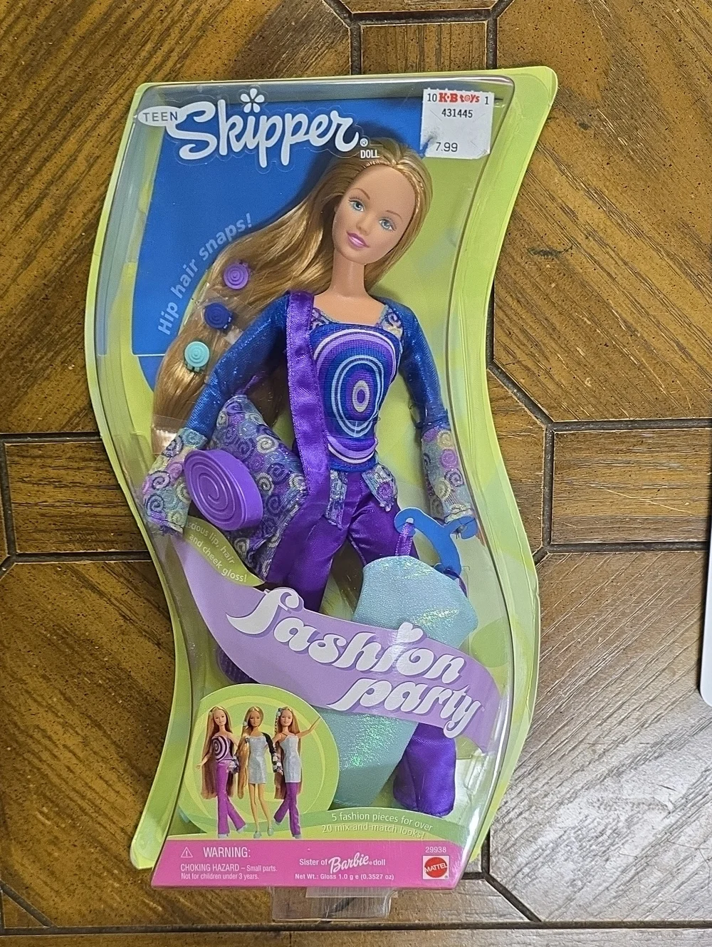 2000 Teen Skipper Fashion Party NRFB